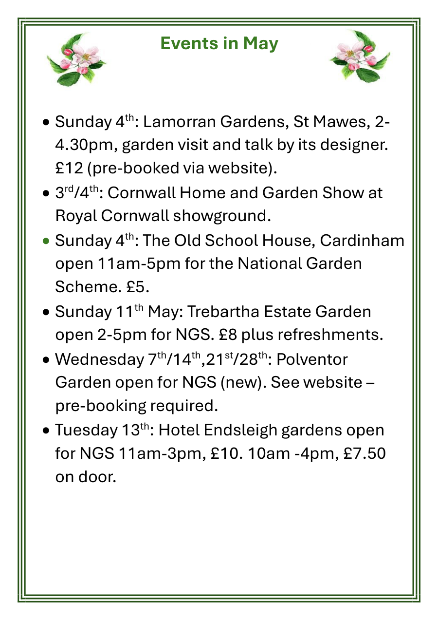 Events in May 2025